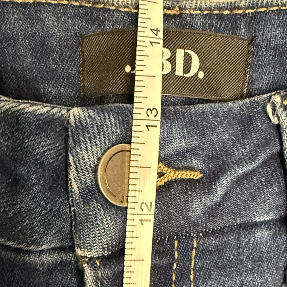 JBD Just Black Denim Women’s‎ 30 High Rise Straight Jeans Dark Wash stretch wide